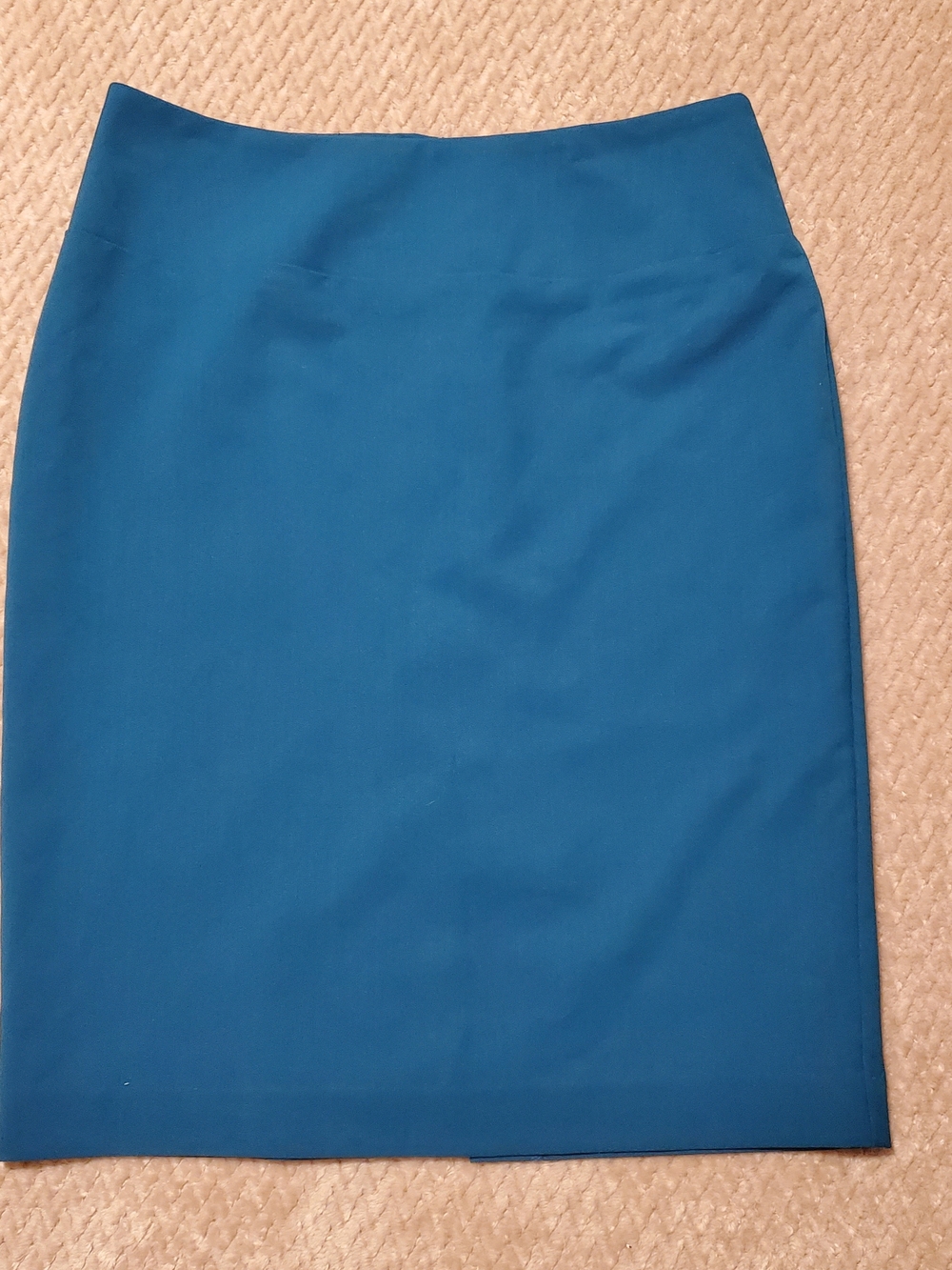 Ellen Tracy Teal Pencil Skirt